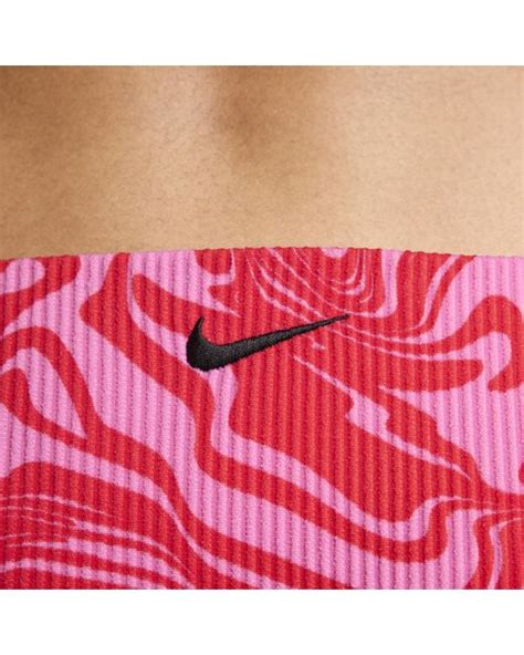 Nike swim swirl string bottom